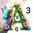 Ikona programu: Letter Art Coloring Book