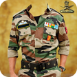 プログラムのアイコン：Indian Army Photo SuitEdi…