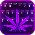 Icon of program: Purple Neon Weed Keyboard…
