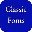 プログラムのアイコン：Classic Font Style