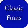 Classic Font Style
