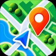 Ikona programu: GPS Navigation Map Direc…