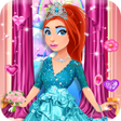 Princess dress up game icon