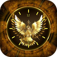 プログラムのアイコン：Gold Clock Live Wallpaper…