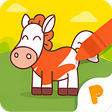ไอคอนของโปรแกรม: Coloring Book For Kids