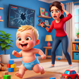 프로그램 아이콘: Baby Pranks: Mother Simul…