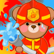Childrens Fire Truck Game - F