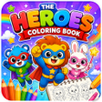 程序图标：Super Heroes Coloring Boo…