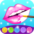 程序图标：Glitter Lips with Makeup …