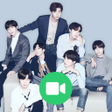 プログラムのアイコン：Kpop Fake Video Call-Text…