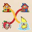 Icoon van programma: Banana Rush Race: Draw Pu…