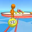 Programın simgesi: Bridge Run Race: Party Ba…