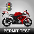ไอคอนของโปรแกรม: DMV Motorcycle Permit Tes…