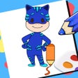 プログラムのアイコン：Mask Heroes Coloring Book