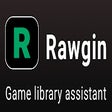 أيقونة البرنامج: Rawgin - game library ass…