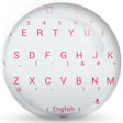Programın simgesi: Keyboard Theme Flat White…