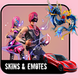 FFF Fire: Skins  Emotes Box