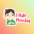 プログラムのアイコン：English Chat Boy Stickers…