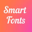 أيقونة البرنامج: Smart Fonts: Font Keyboar…