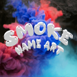 Icoon van programma: Smoke Name Art - photo ed…