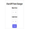 Иконка программы: Chat GPT Font Changer