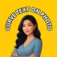 ไอคอนของโปรแกรม: Curve Text On Photo : Nam…