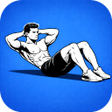 プログラムのアイコン：Zeopoxa Sit Ups Abs Worko…
