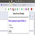 Programın simgesi: Open forum threads