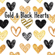 Ikona programu: Gold  Black Hearts Theme