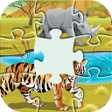 أيقونة البرنامج: Jungle Jigsaw Puzzle