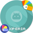Icon of program: XPERIA ON | O Cyan Theme …
