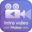 Intro video maker logo and text animation