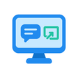 プログラムのアイコン：LAN Chatroom + Screen Sha…