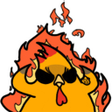 程序图标：Fire Shimeji - Live Anima…