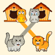 Cat Rush Puzzle: Draw To Save