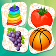 Biểu tượng của chương trình: Kids Games: Edible-Inedib…