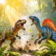 Ícone do programa: Jurassic Clash Isle Dino …