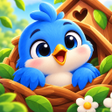 Ikona programu: Cozy Bird Sort