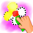 プログラムのアイコン：Drawing by steps for kids