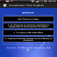 Icon of program: Vocabulary Test-English