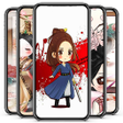 Иконка программы: K Drama Cartoon Wallpaper…