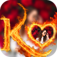 程序图标：Fire Text Photo Frame