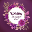 أيقونة البرنامج: wedding invitation card m…