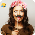 プログラムのアイコン：Craziest Stickers and Fil…