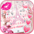 程序图标：Pink Diamond Paris Themes