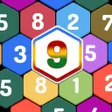 ไอคอนของโปรแกรม: Hexa Sort: 2048 Puzzle Ga…