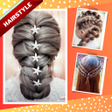 プログラムのアイコン：Trending Girls Hairstyle …