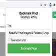 Bookmark Pivot
