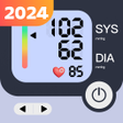 ไอคอนของโปรแกรม: Blood Pressure App: BP Tr…