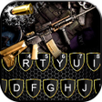 Icon of program: Golden Gun Keyboard Theme